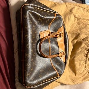 Authentic vintage Louis Vuitton travel bag
